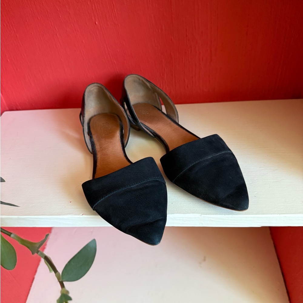Madewell Black Suede Women's Flats